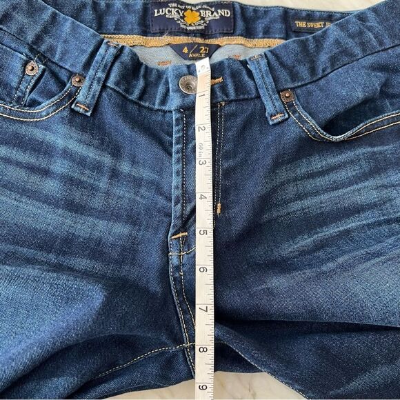 LUCKY Brand Sweet Jean Boot jeans size 4, 27 Ankle. - Picture 6 of 8